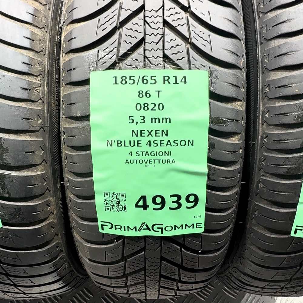 Gomme Usate 185 65 R14 86T Nexen N'Blue 4Season 76% 4 Stagioni - immagine 3