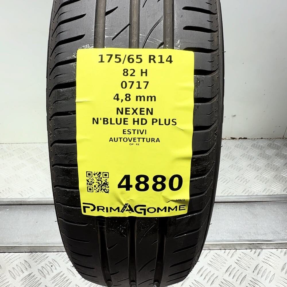 Gomma Usata 175 65 R14 82H Nexen N'Blue HD Plus Estivo - immagine 3
