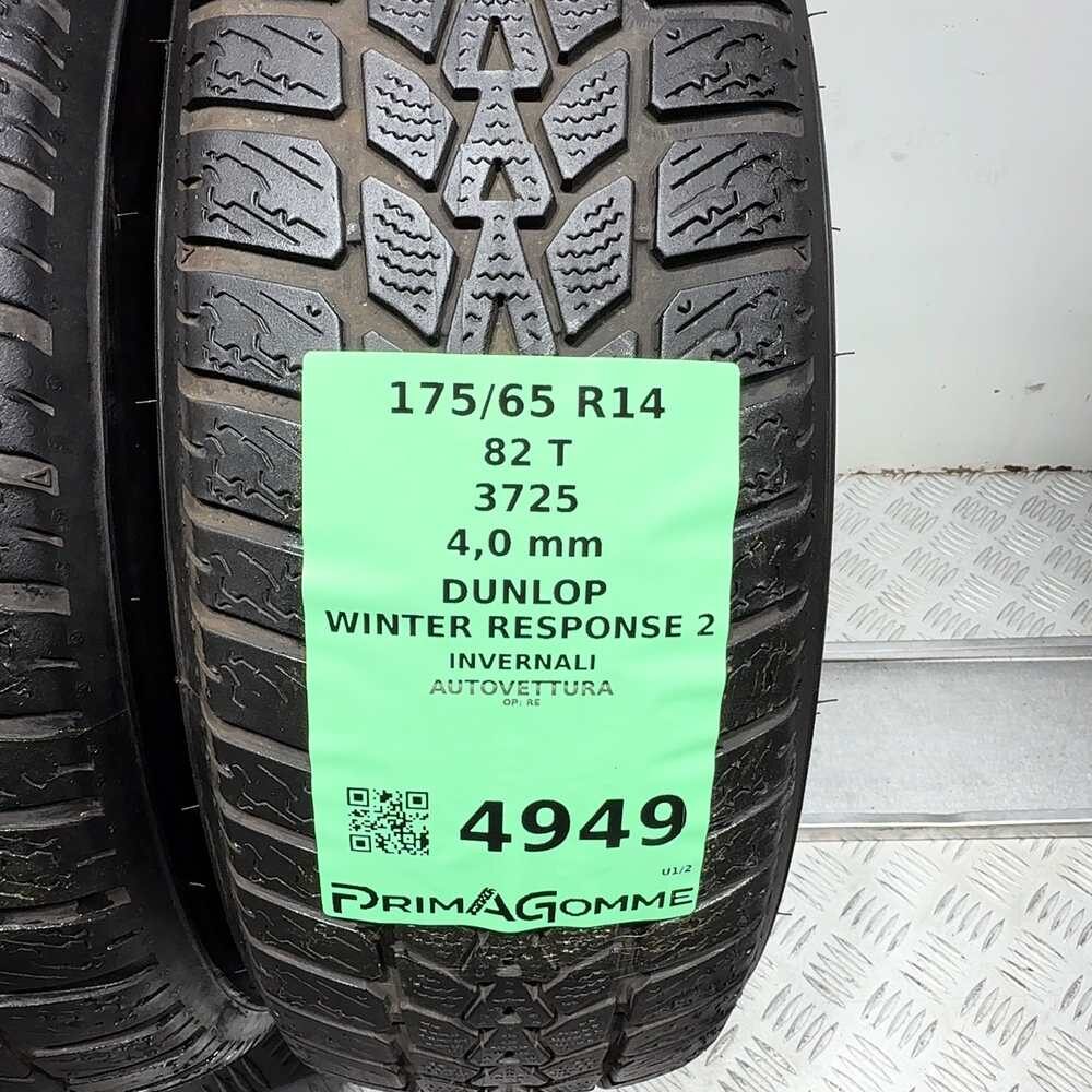 Gomme Usate 175 65 R14 82T Dunlop Winter Response 2 Invernali - immagine 3