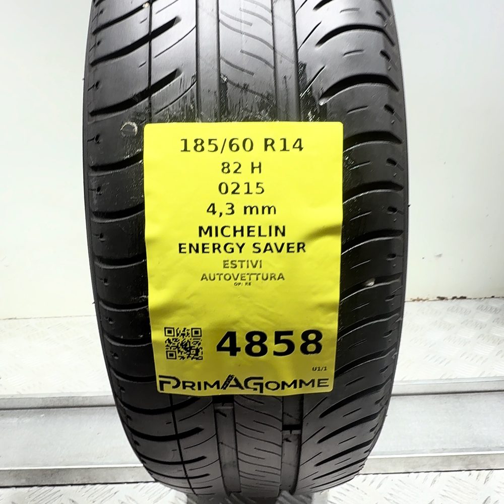 Gomma Usata 185 60 R14 82H Michelin Energy Saver Estivo - immagine 3