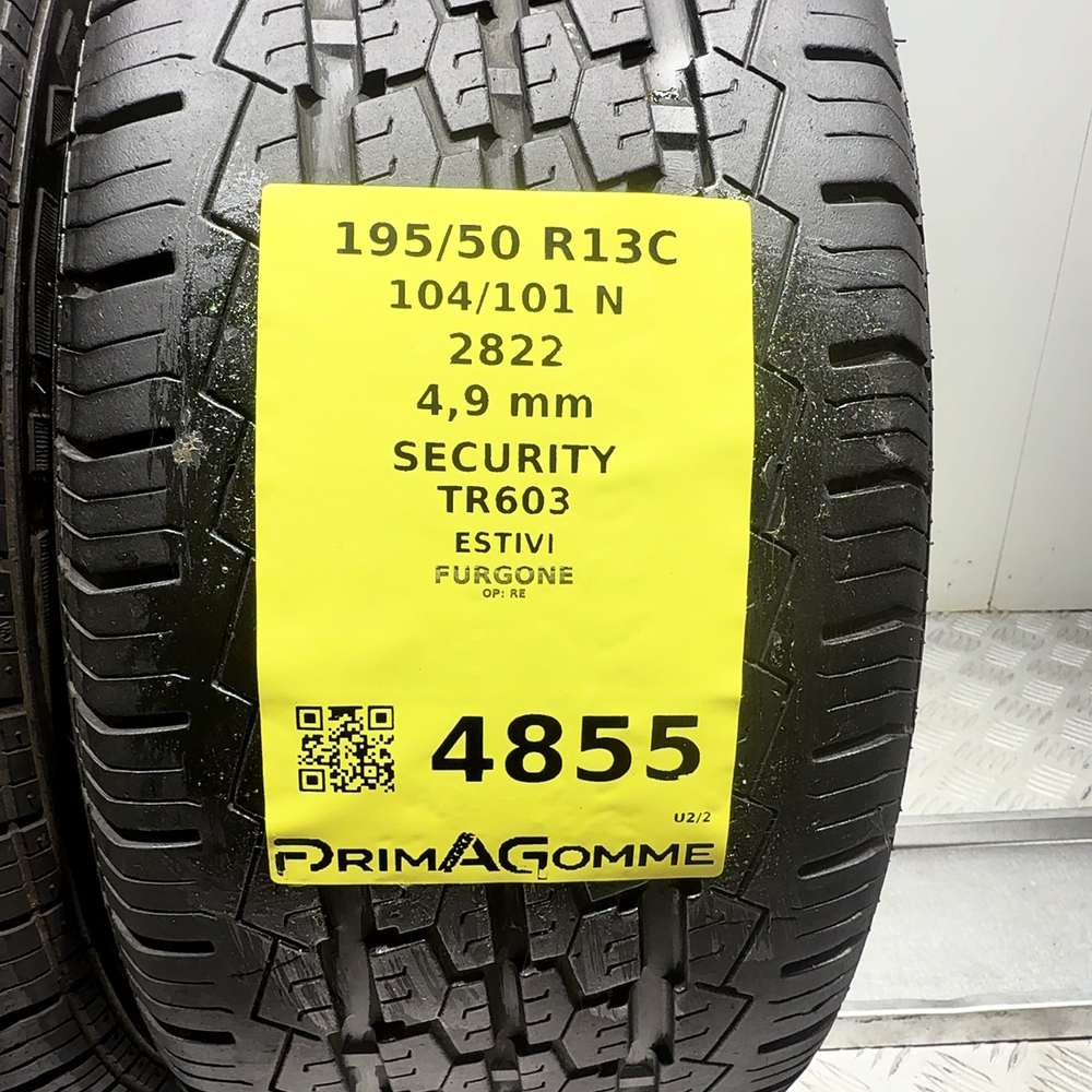 Gomme Usate 195 50 R13C 104/101N Security TR603 Estive - immagine 3