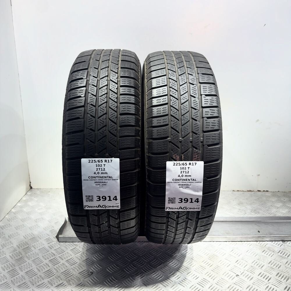 Gomme Usate 225 65 R17 102T Continental Cross Contact Invernali - immagine 4