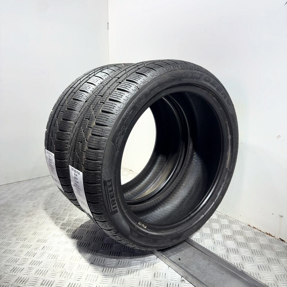Gomme Usate 225 45 R18 91H Pirelli Sottozero RunFlat 98% Invernali - immagine 4
