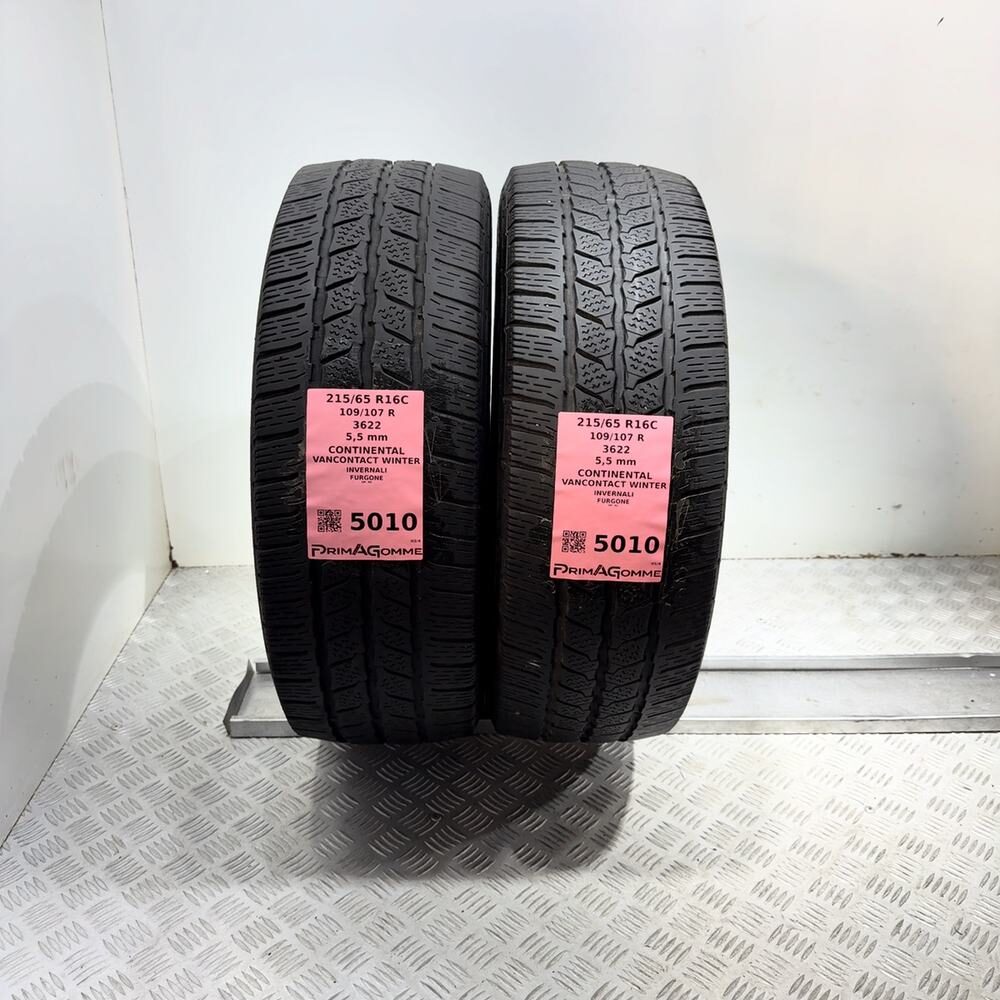Gomme Usate 215 65 R16C 109/107R Continental Vancontact Winter 79% Invernali - immagine 4