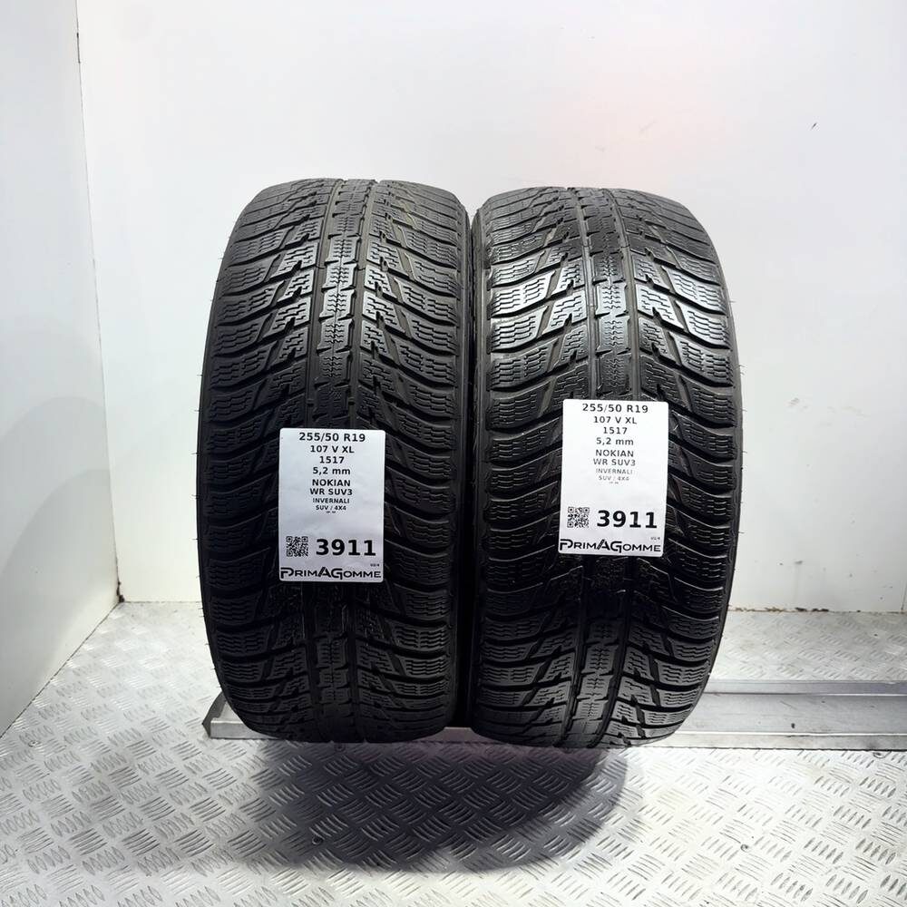 Gomme Usate 255 50 R19 107V XL Nokian WR Suv3 74% Invernali - immagine 4