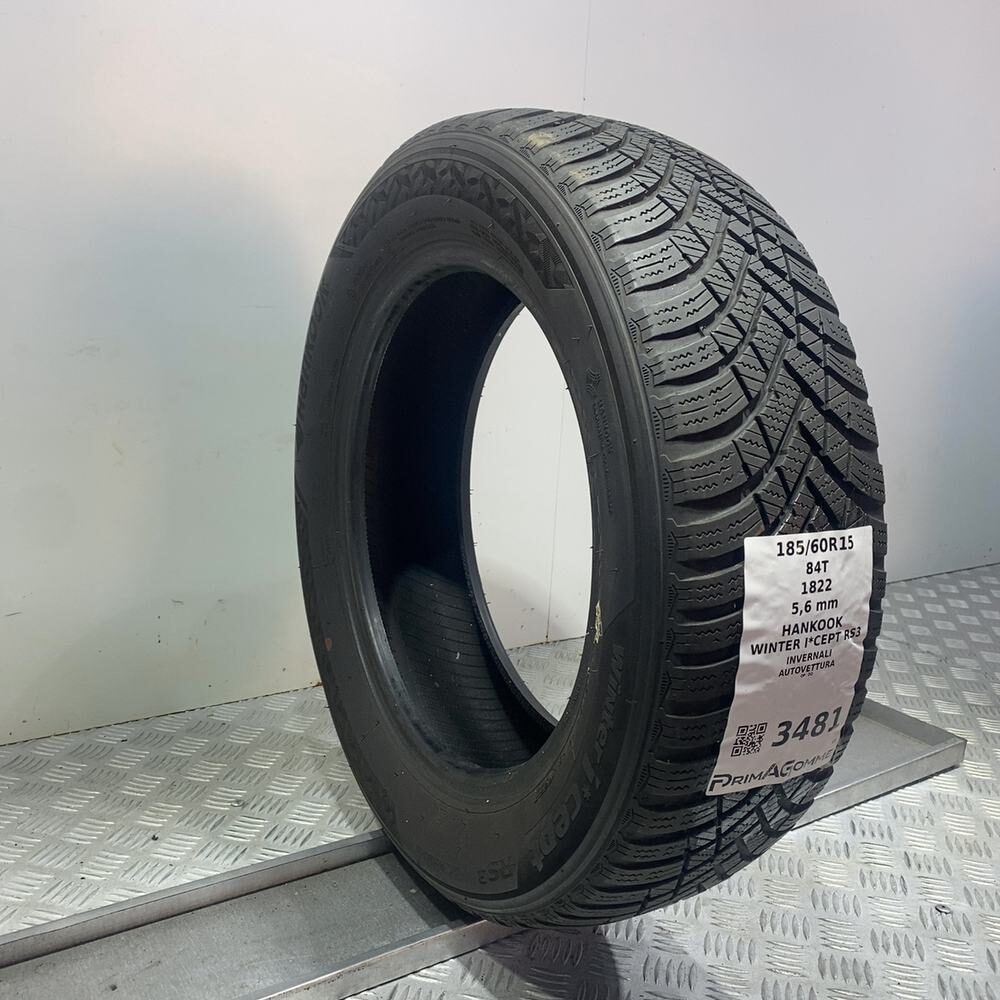 Gomma Usata 185 60 R15 84T Hankook Winter I*Cept RS3 80% Invernale - immagine 4
