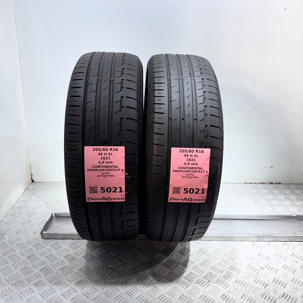 Gomme Usate 205 60 R16 96H XL Continental Premiumcontact 6 Estive - immagine 4