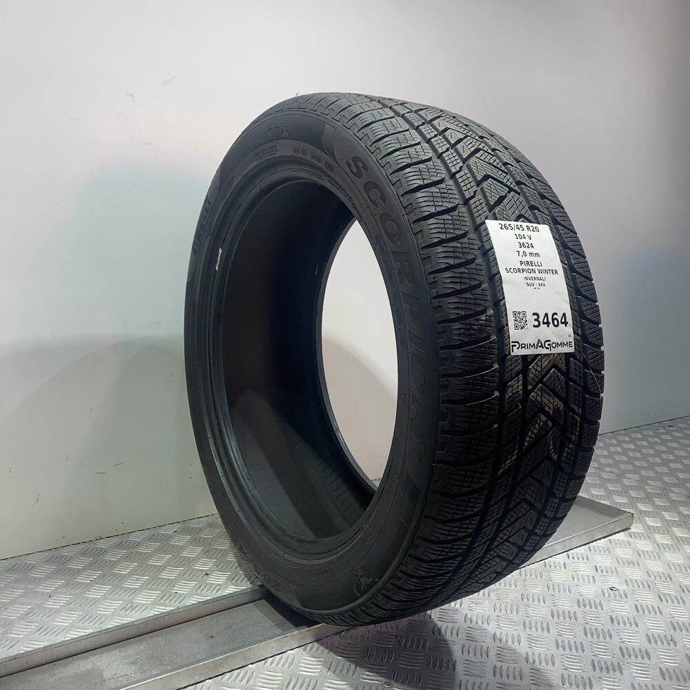 Gomma Usata 265 45 R20 104V Pirelli Scorpion Winter 98% Invernale - immagine 4