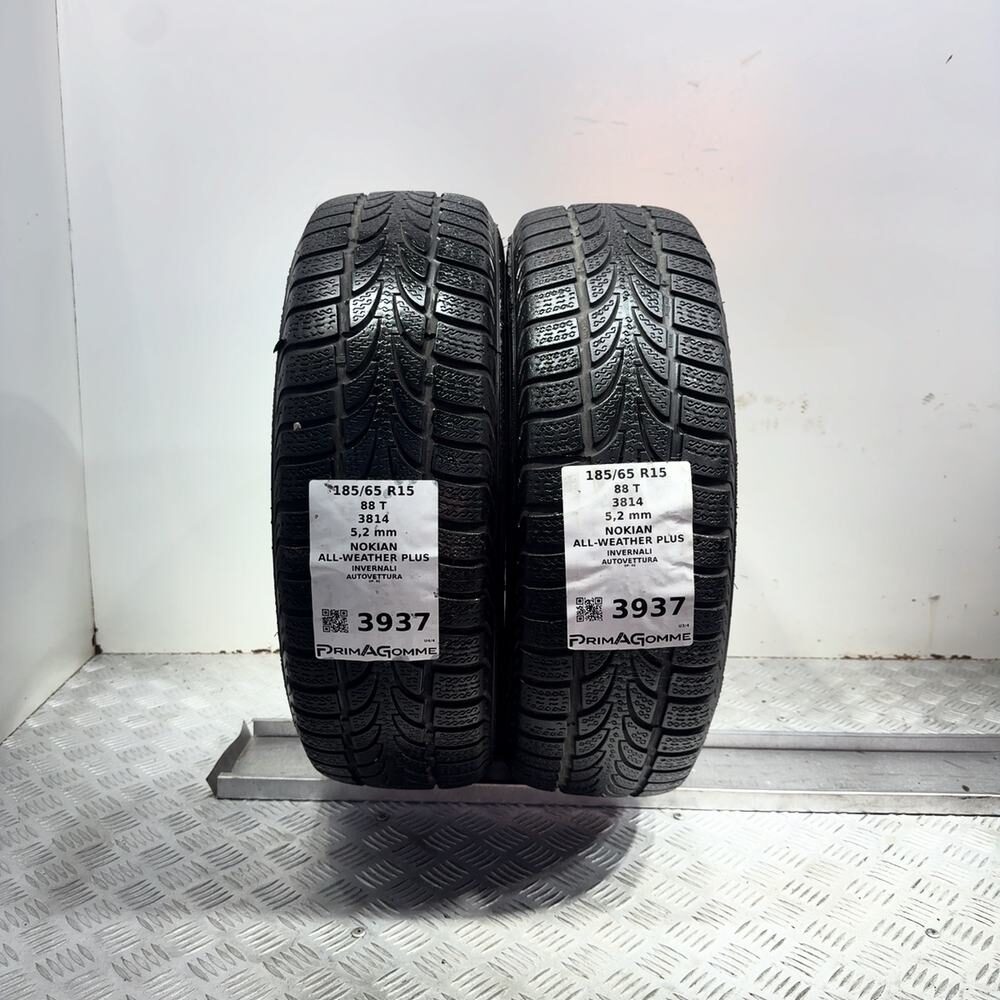 Gomme Usate 185 65 R15 88T Nokian All-Weather Plus 74% Invernali - immagine 4