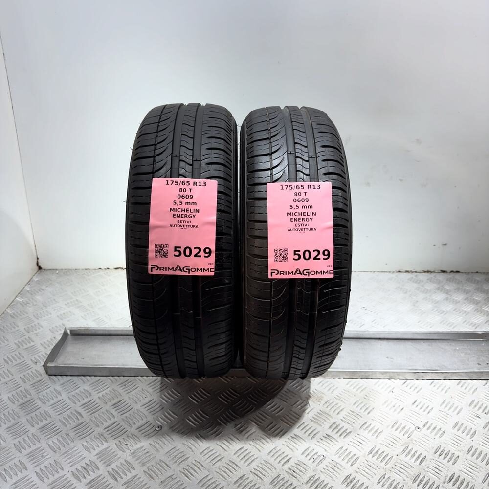 Gomme Usate 175 65 R13 80T Michelin Energy 79% Estive - immagine 4