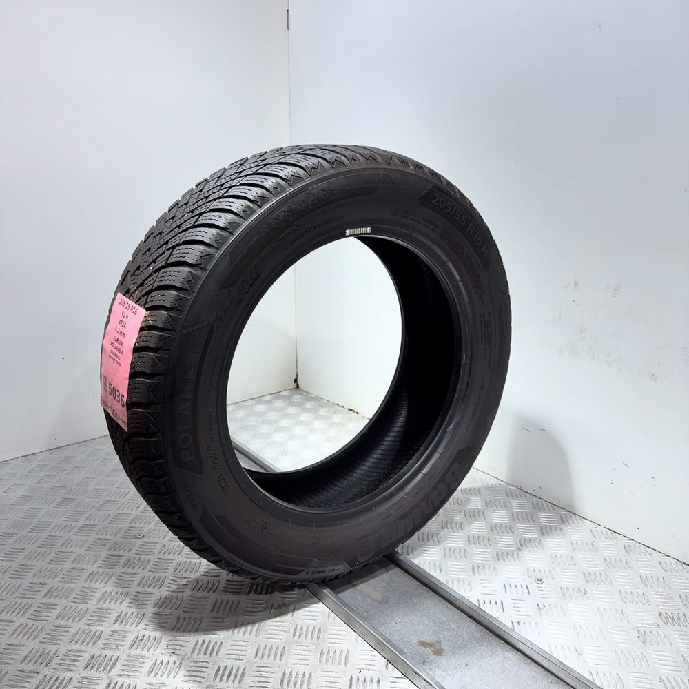 Gomma Usata 205 55 R16 91H Barum Polaris 6 89% Invernale - immagine 4
