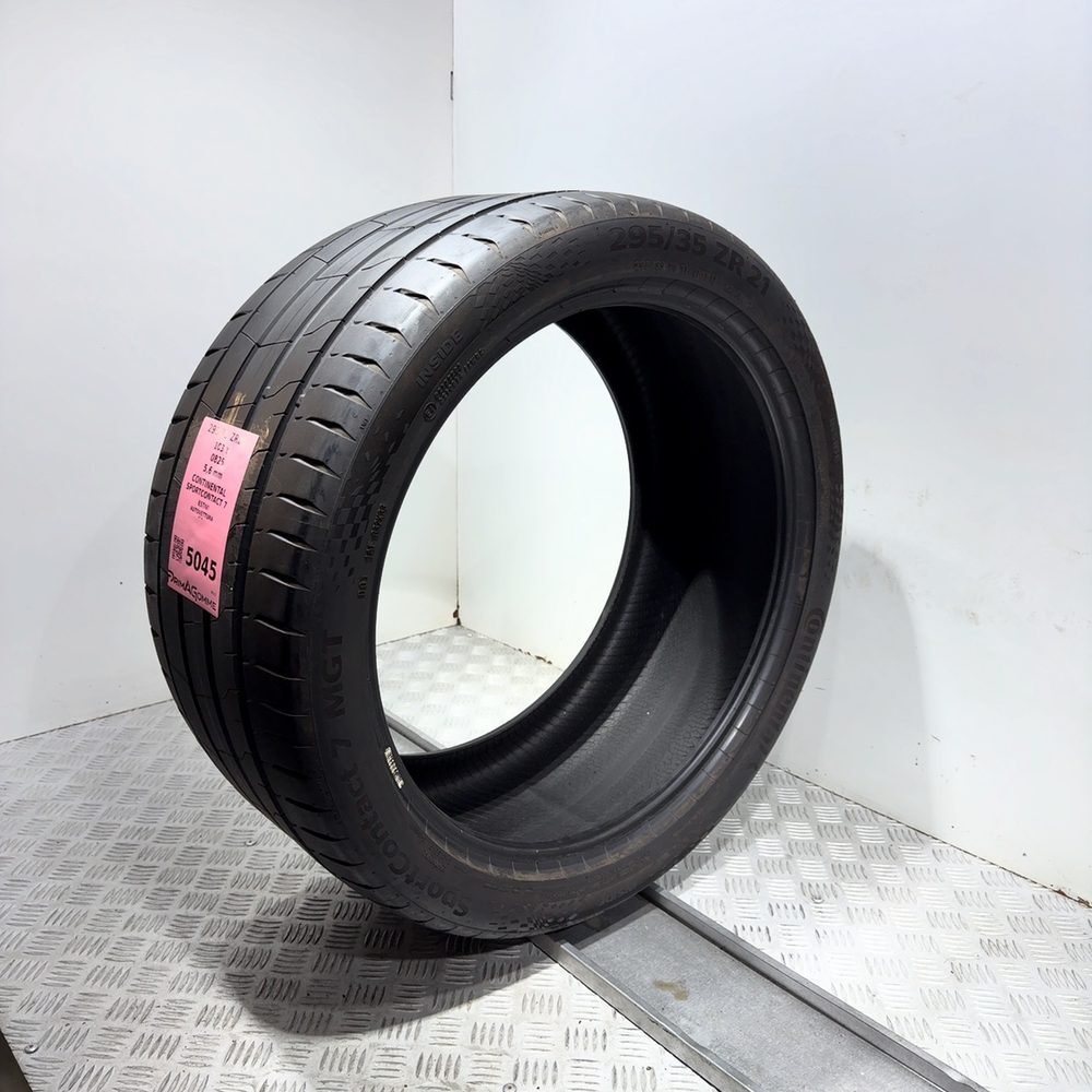 Gomma Usata 295 35 ZR21 103Y Continental Sportcontact 7 80% Estivo - immagine 4