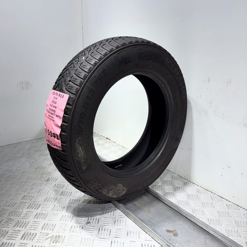 Gomma Usata 155 70 R13 75T Kumho Wintercraft WP51 Invernale - immagine 4