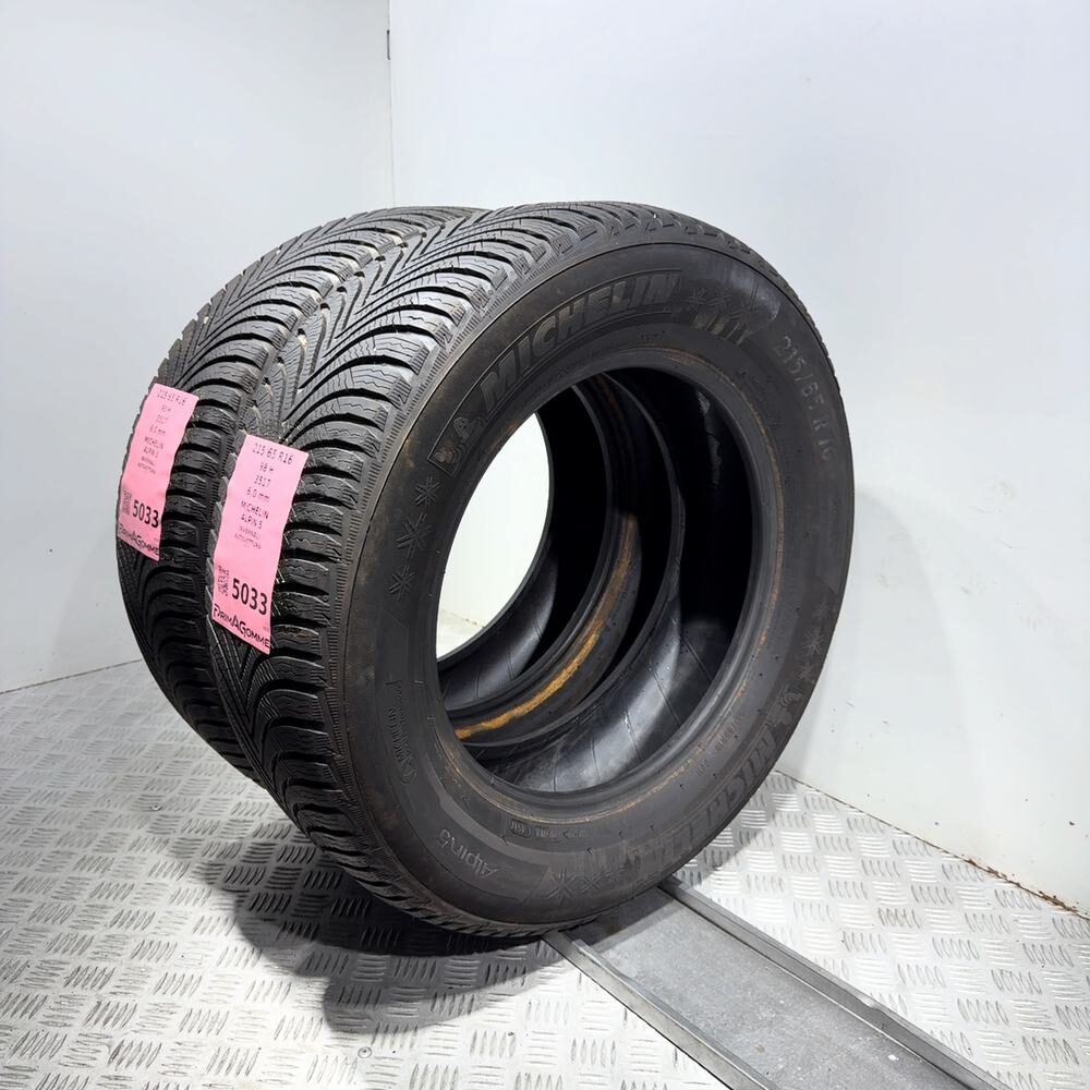 Gomme Usate 215 65 R16 98H Michelin Alpin 5 86% Invernali - immagine 4