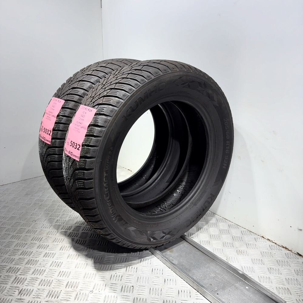 Gomme Usate 205 60 R16 92H Kumho Wintercraft WP52+ 98% Invernali - immagine 4