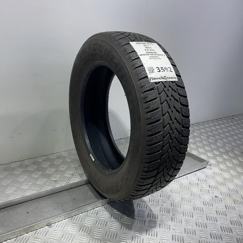 Gomma Usata 185 60 R15 84T Dunlop Winter Response 2 Invernale - immagine 4