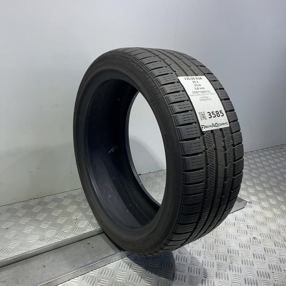 Gomma Usata 235 40 R18 95V XL Continental Contiwintercontact TS810S Invernale - immagine 4
