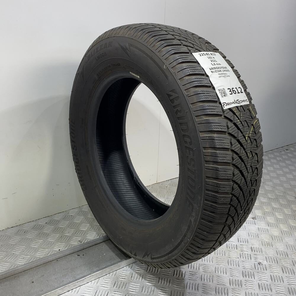 Gomma Usata 225 65 R17 102H Bridgestone Blizzak LM005 80% Invernale - immagine 4
