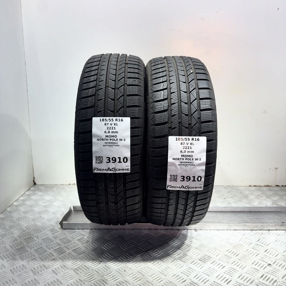 Gomme Usate 185 55 R16 87V XL Momo North Pole W-2 86% Invernali - immagine 4