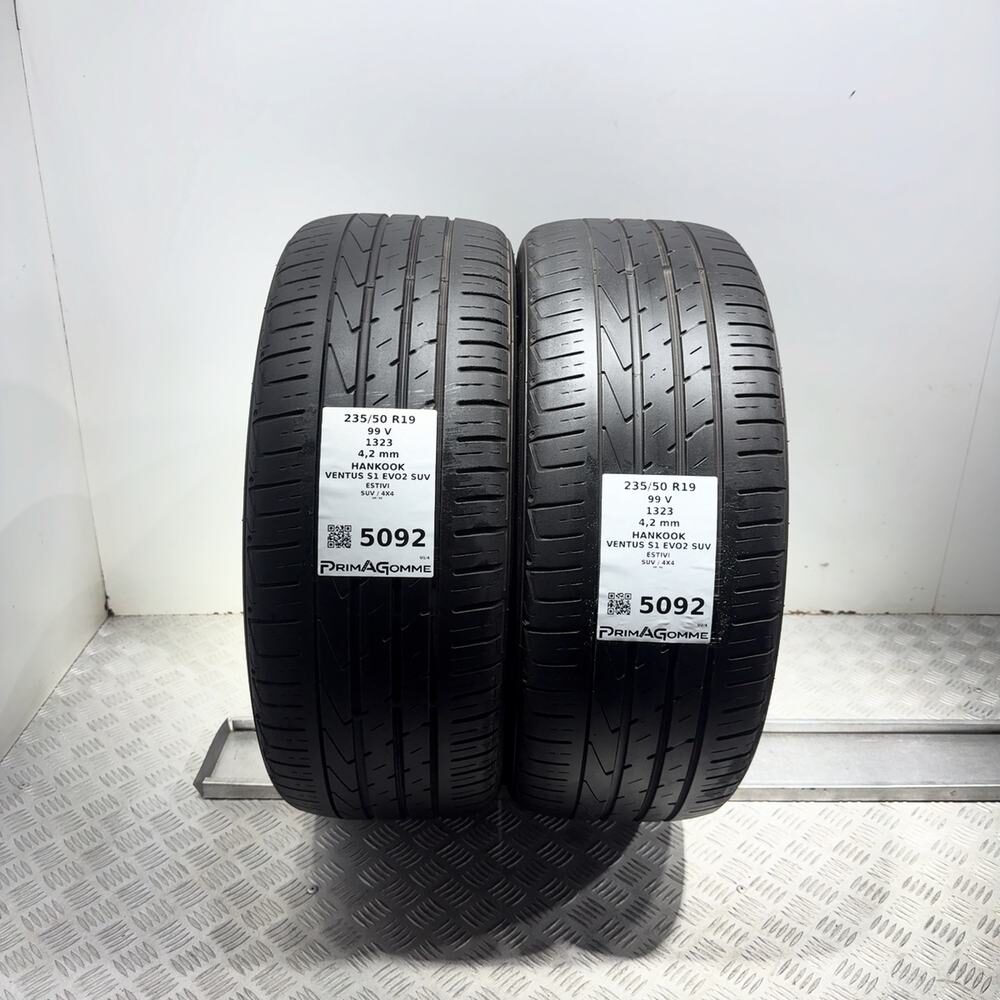 Gomme Usate 235 50 R19 99V Hankook Ventus S1 Evo2 SUV Estive - immagine 4