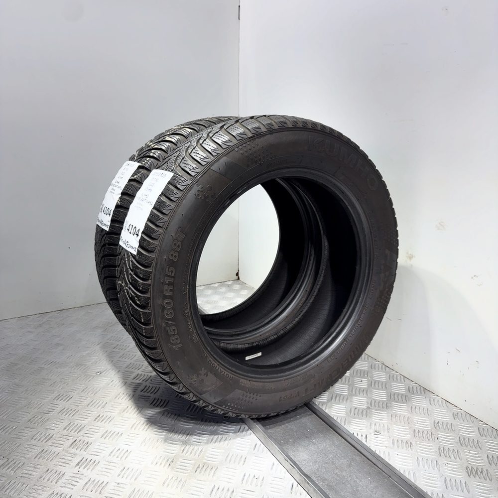 Gomme Usate 185 60 R15 88T XL Kumho Wintercraft WP51 Invernali - immagine 4