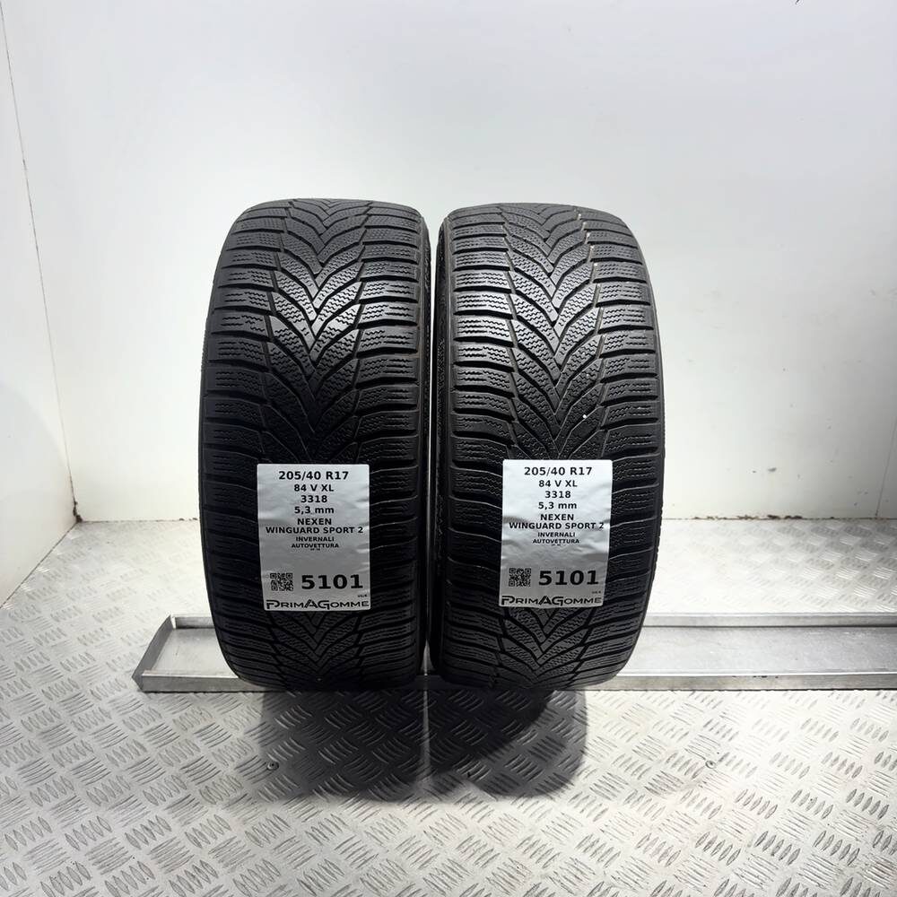 Gomme Usate 205 40 R17 84V XL Nexen Winguard Sport 2 76% Invernali - immagine 4