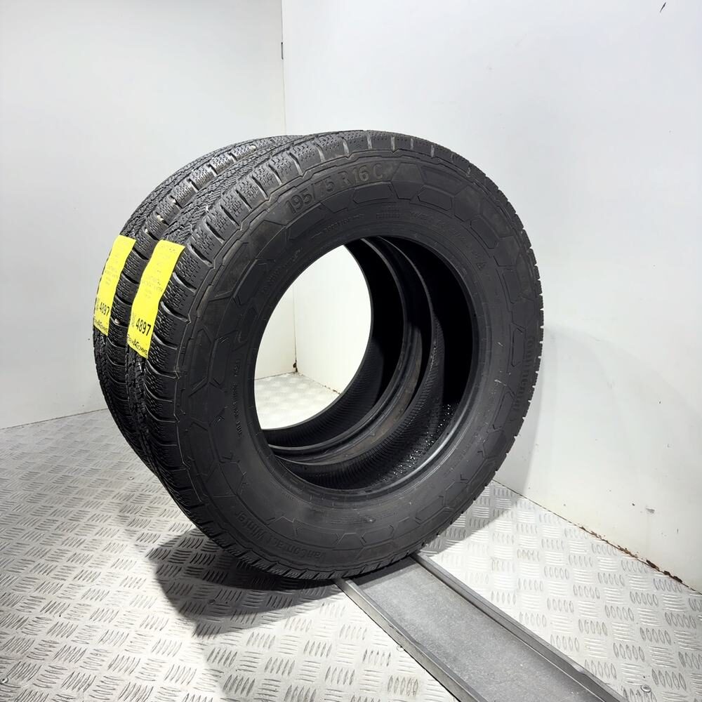 Gomme Usate 195 75 R16C 107/105R Continental Vancontact Winter 98% Invernali - immagine 4
