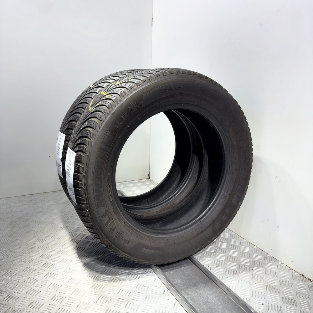 Gomme Usate 195 60 R16 89H Michelin Alpin 5 Invernali - immagine 4