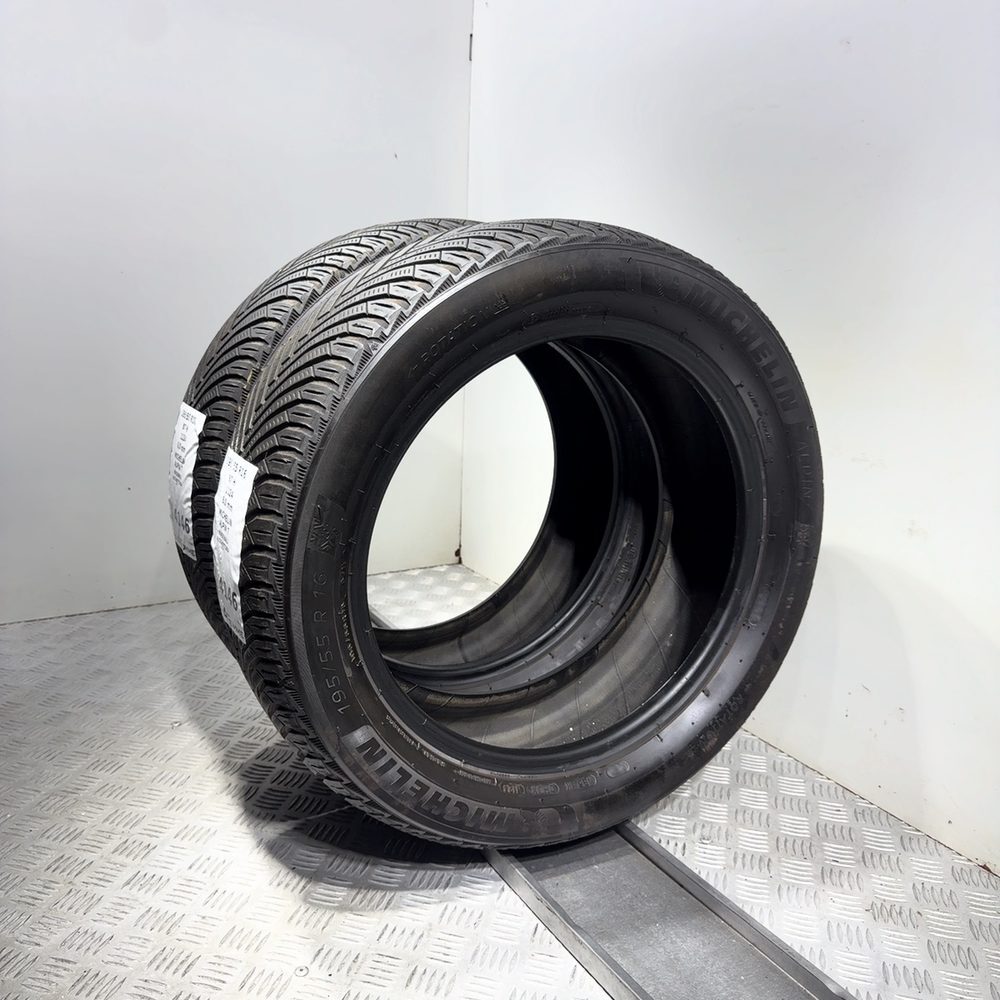 Gomme Usate 195 55 R16 87H Michelin Alpin 7 86% Invernali - immagine 4