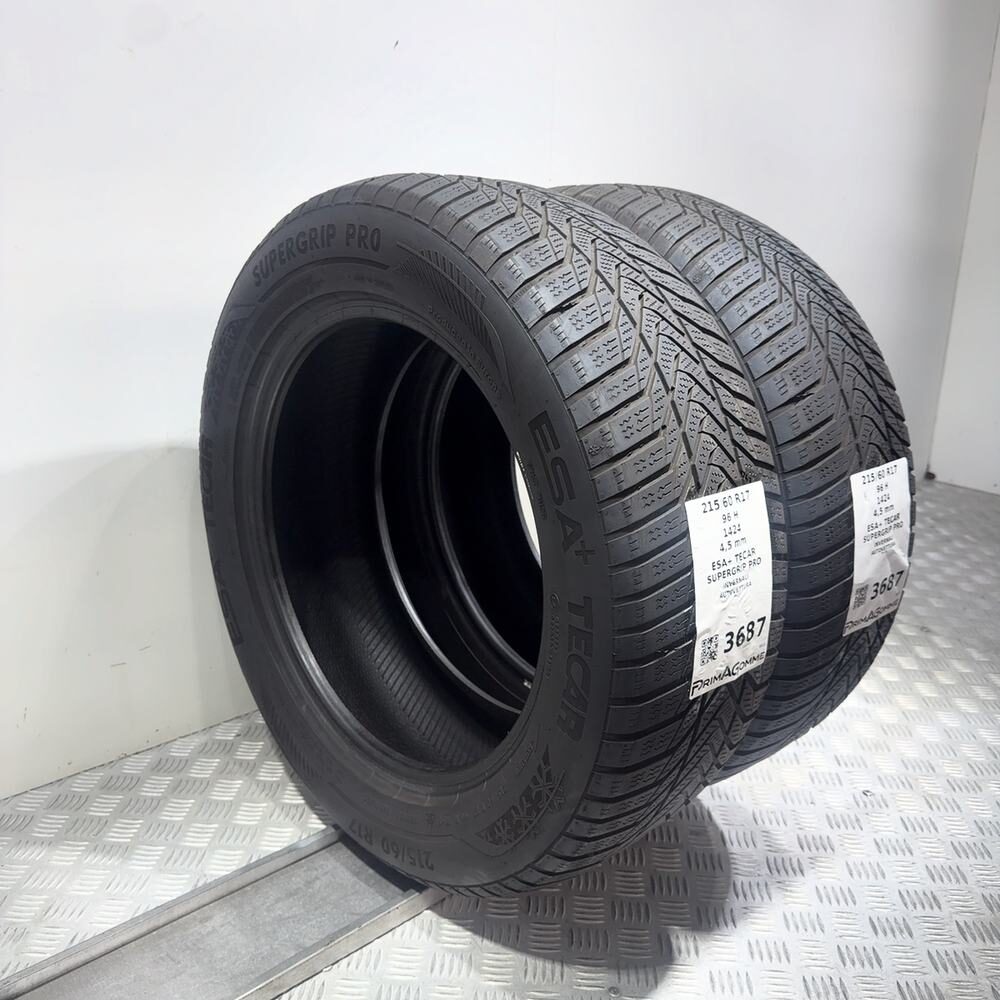 Gomme Usate 215 60 R17 96H Esa+ Tecar Supergrip Pro Invernali - immagine 4