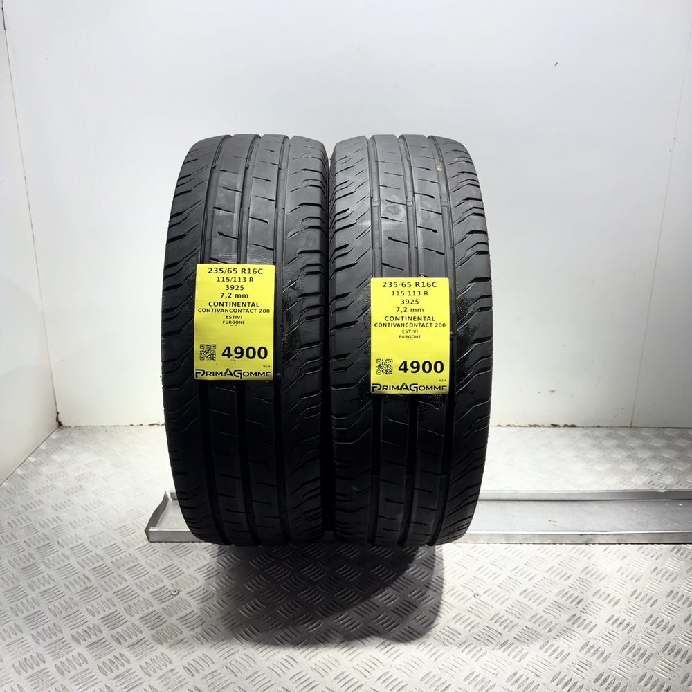 Gomme Usate 235 65 R16C 115/113R Continental Contivancontact 200 98% Estive - immagine 4
