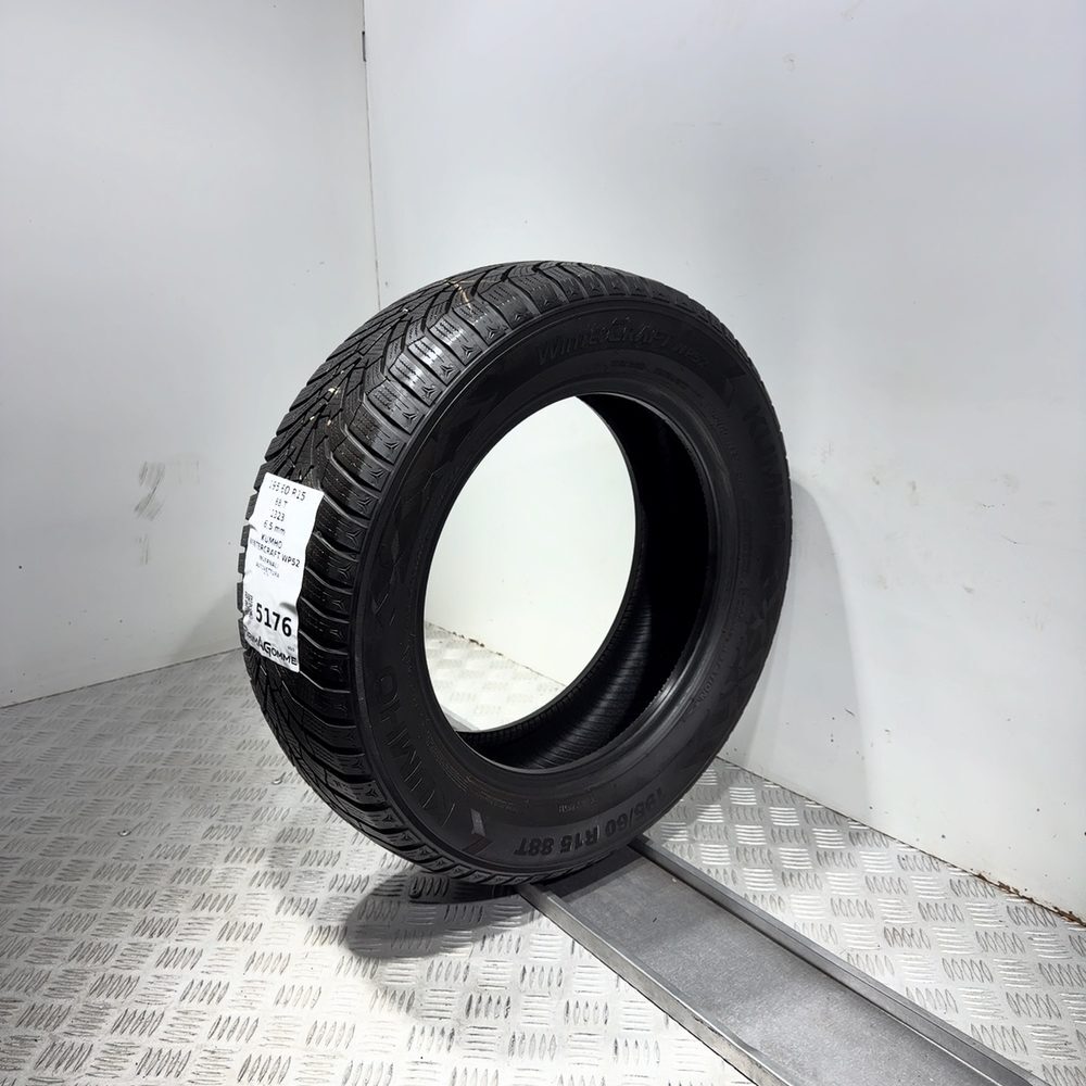 Gomma Usata 195 60 R15 88T Kumho Wintercraft WP52 93% Invernale - immagine 4
