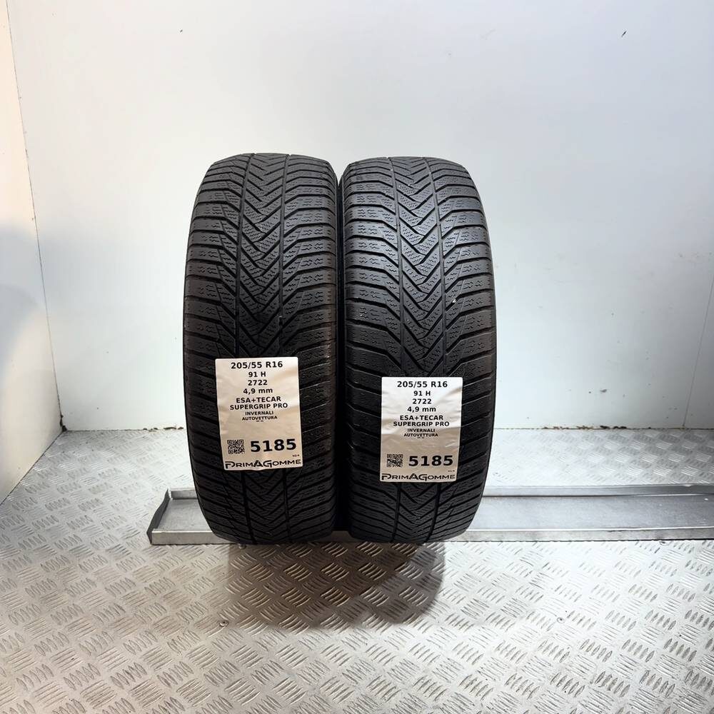 Gomme Usate 205 55 R16 91H Esa+Tecar Supergrip Pro Invernali - immagine 4