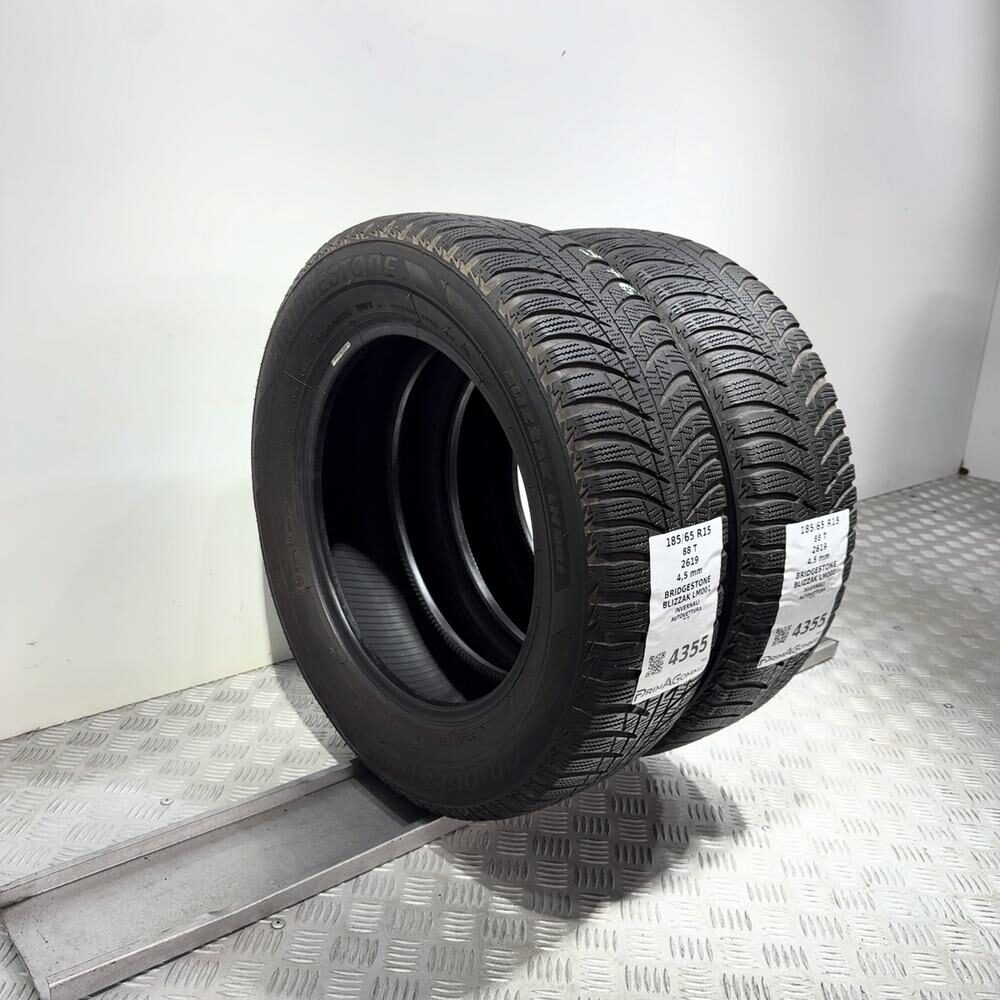 Gomme Usate 185 65 R15 88T Bridgestone Blizzak LM001 Invernali - immagine 4
