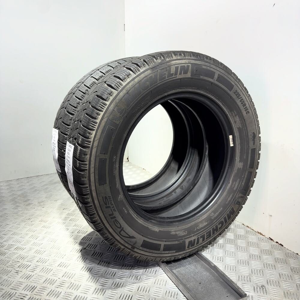 Gomme Usate 225 65 R16C 112/110R Michelin Agilis Alpin 86% Invernali - immagine 4