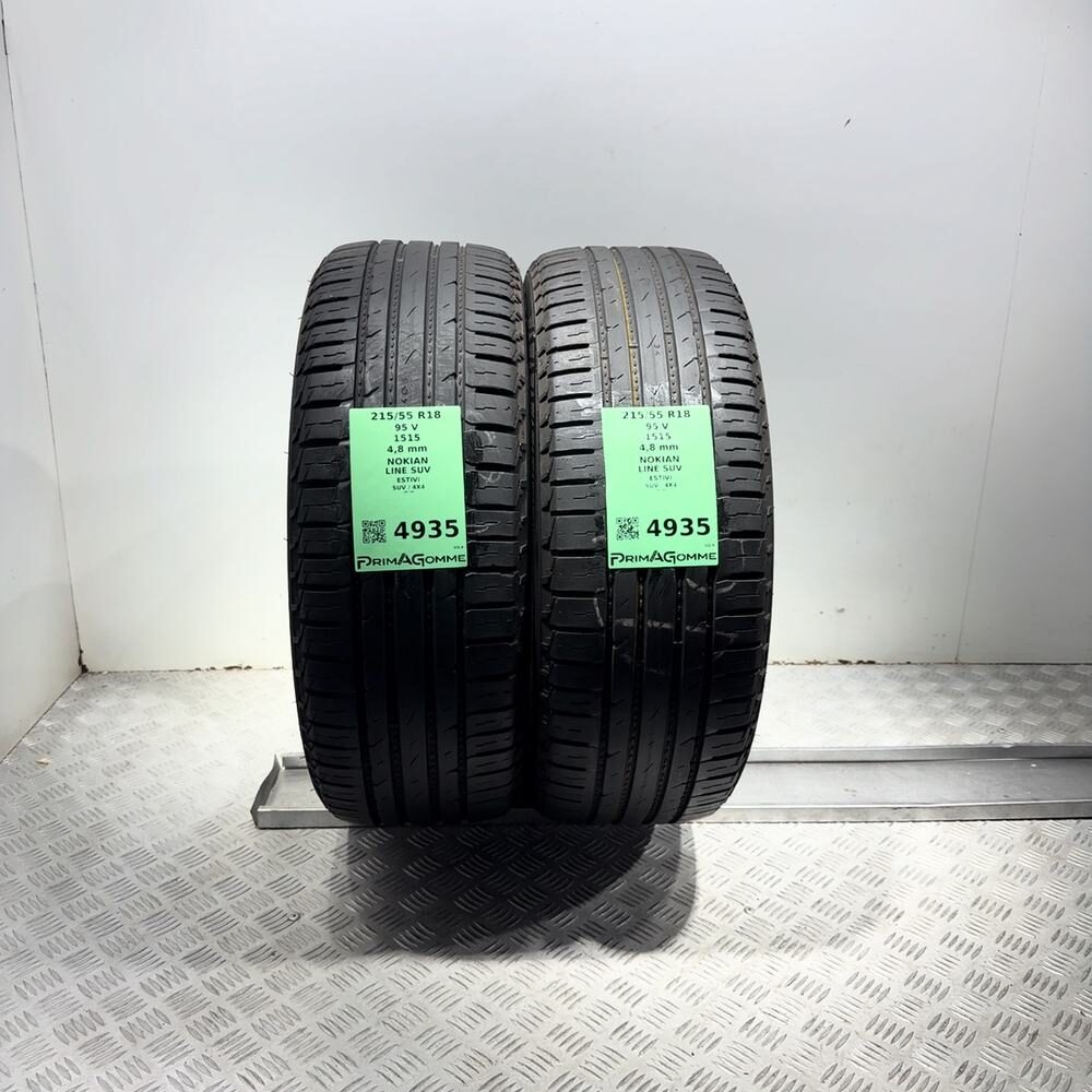 Gomme Usate 215 55 R18 95V Nokian Line SUV Estive - immagine 4