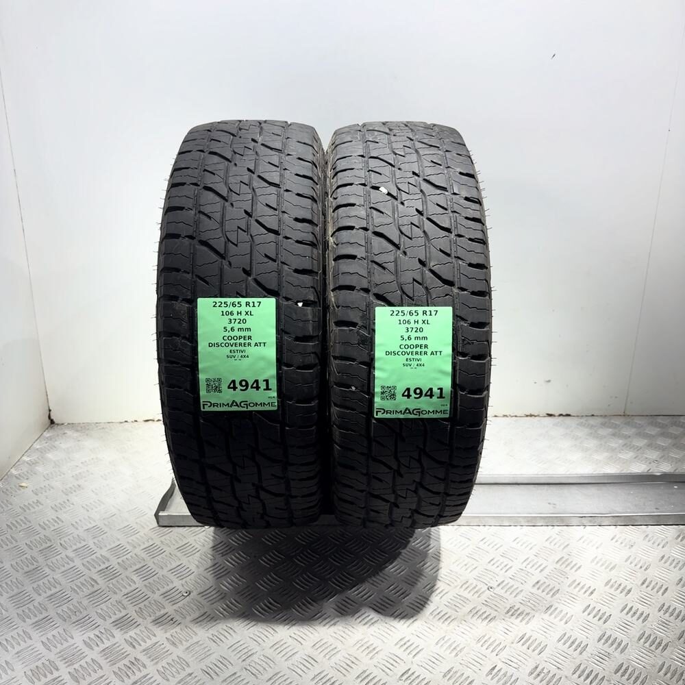 Gomme Usate 225 65 R17 106H XL Cooper Discoverer Att 80% Estive - immagine 4