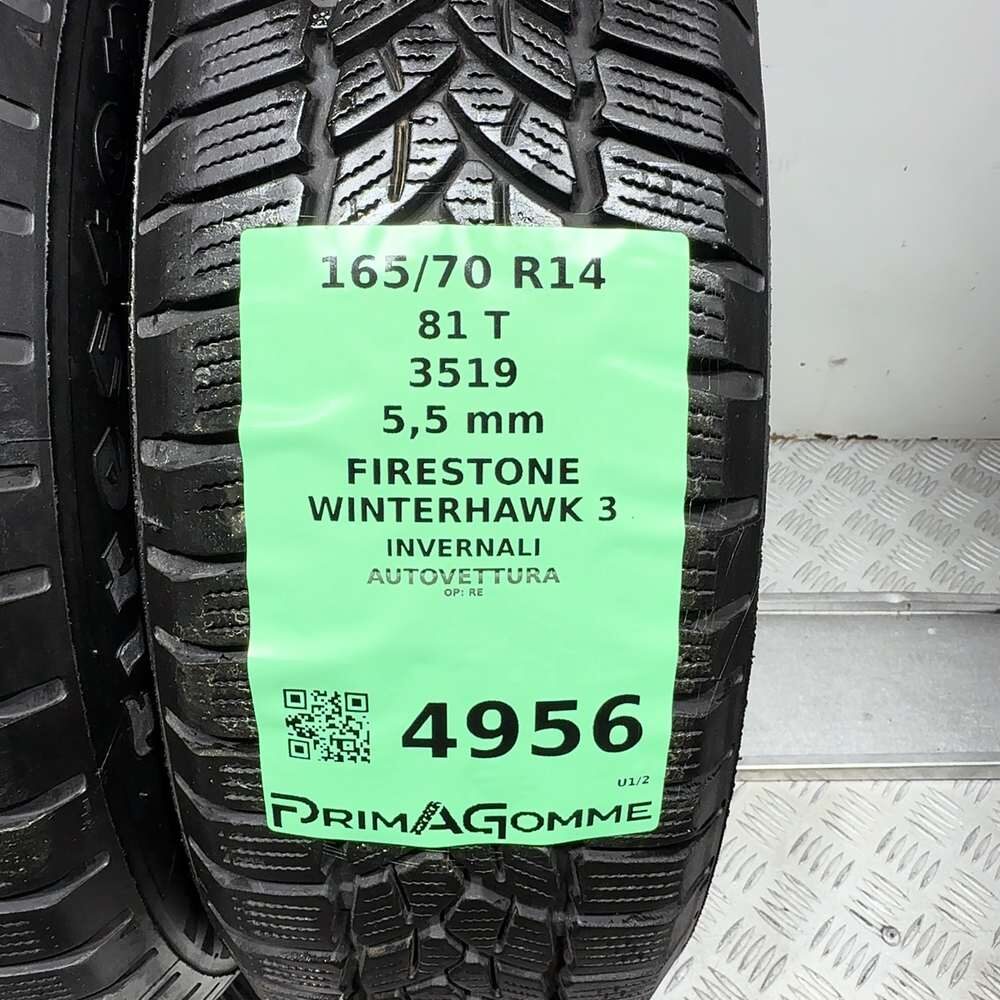 Gomme Usate 165 70 R14 81T Firestone Winterhawk 3 79% Invernali - immagine 4