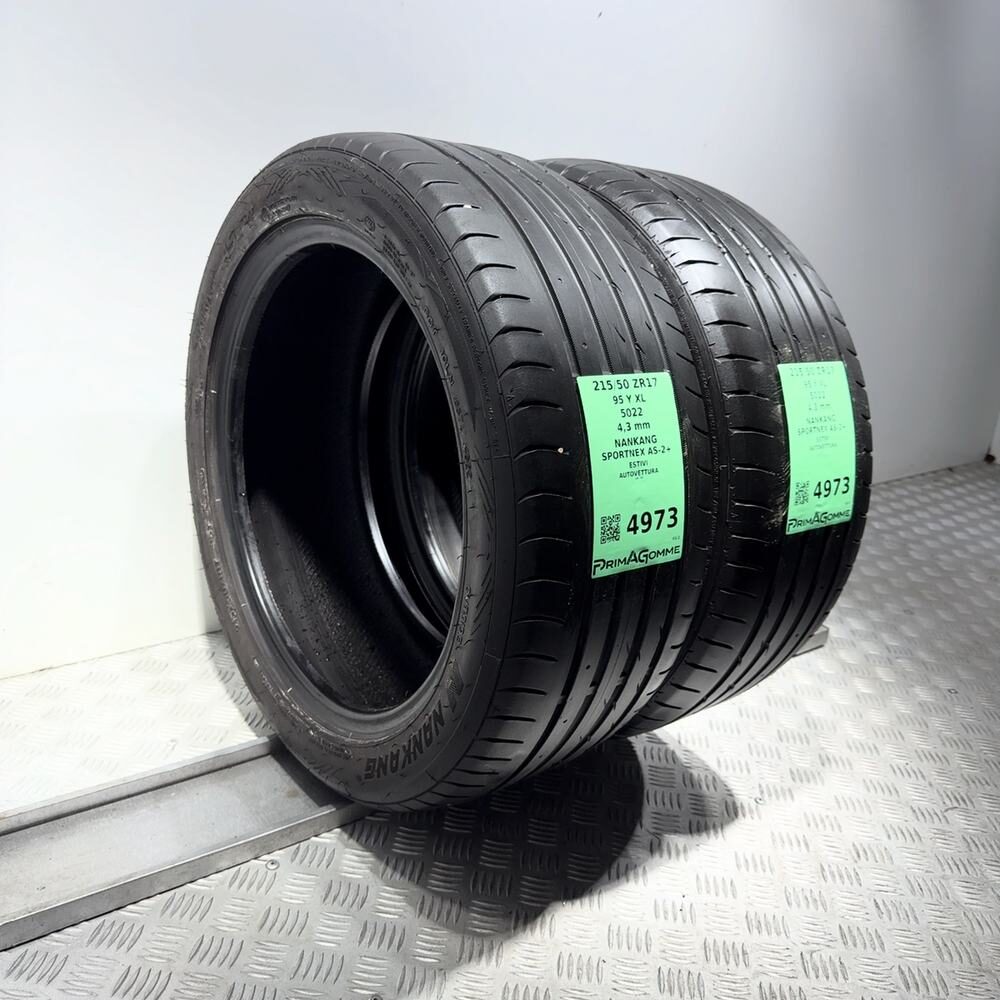 Gomme Usate 215 50 ZR17 95Y XL Nankang Sportnex AS-2+ Estive - immagine 5
