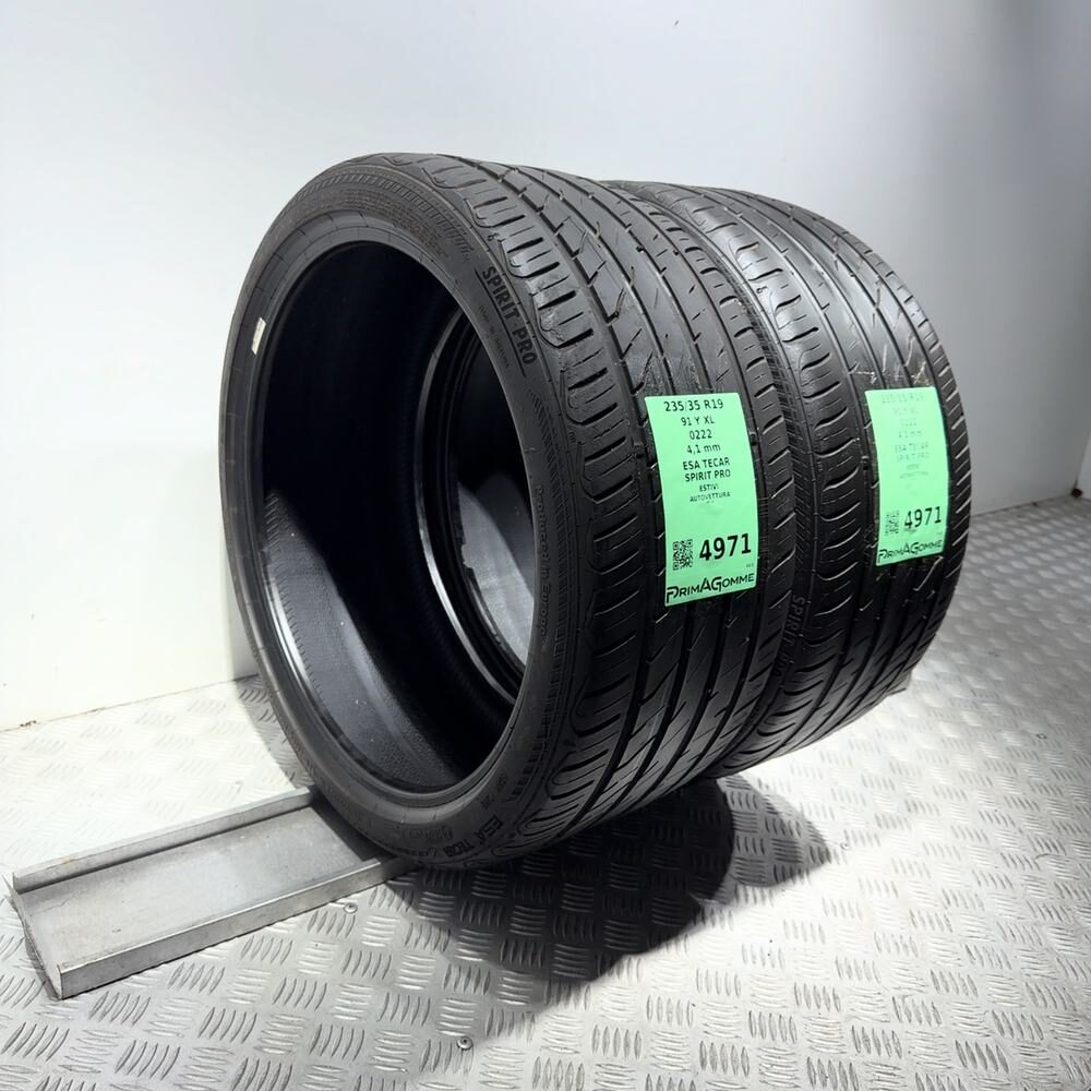 Gomme Usate 235 35 R19 91Y XL Esa Tecar Spirit Pro Estive - immagine 5