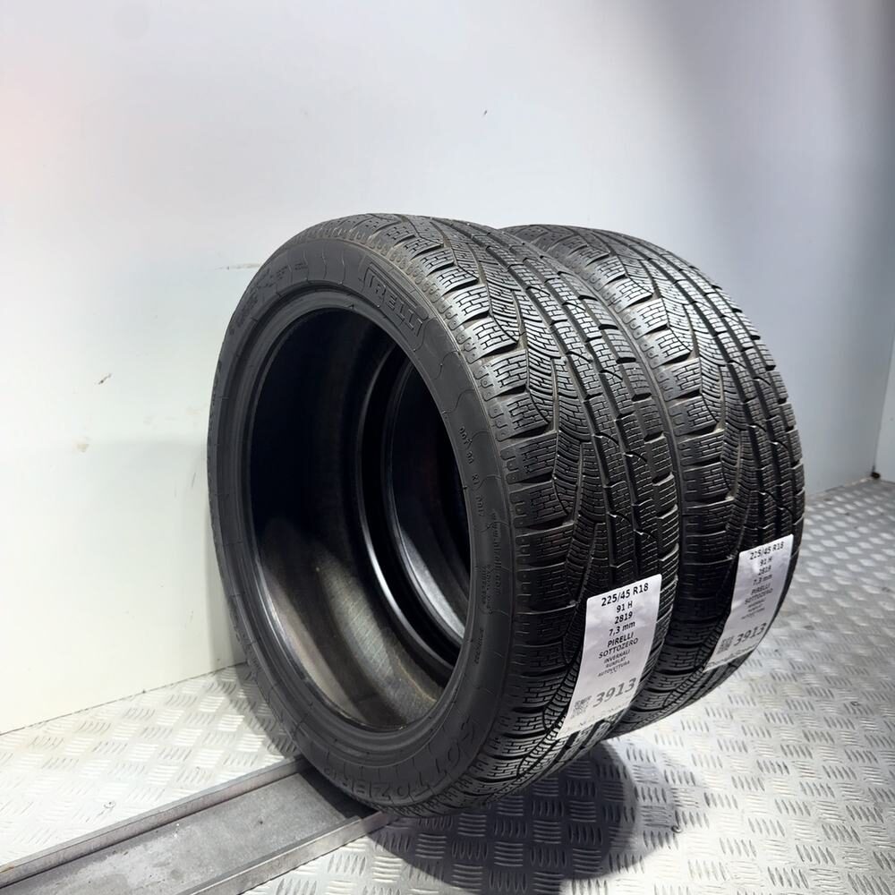 Gomme Usate 225 45 R18 91H Pirelli Sottozero RunFlat 98% Invernali - immagine 5