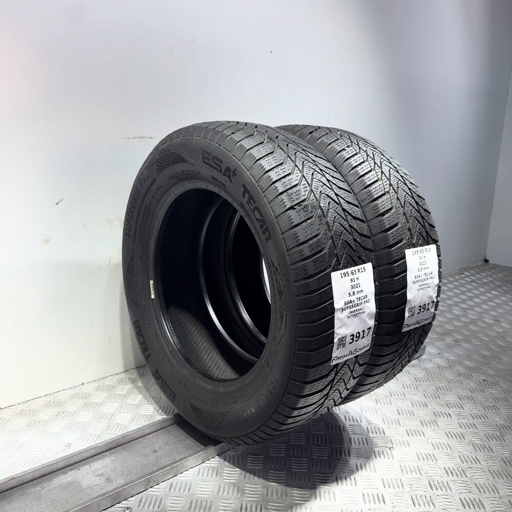 Gomme Usate 195 65 R15 91H Esa+ Tecar Supergrip Pro 83% Invernali - immagine 5