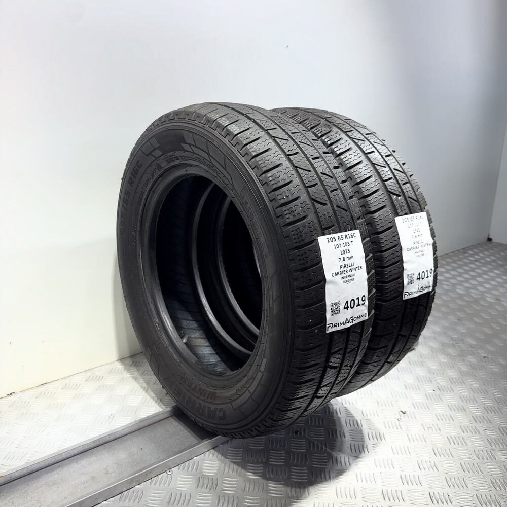 Gomme Usate 205 65 R16C 107/105T Pirelli Carrier Winter 98% Invernali - immagine 5