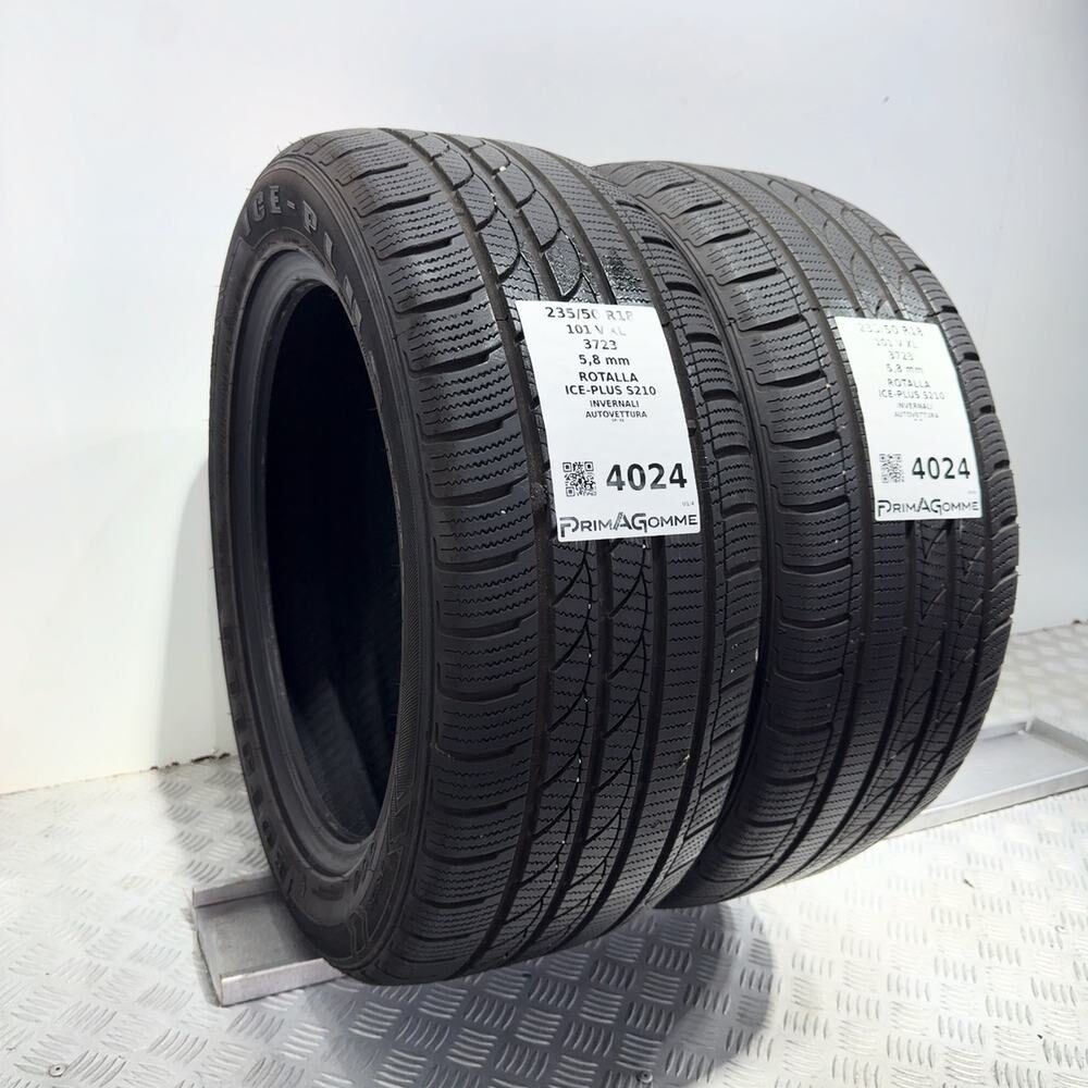 Gomme Usate 235 50 R18 101V XL Rotalla Ice-Plus S210 83% Invernali - immagine 22