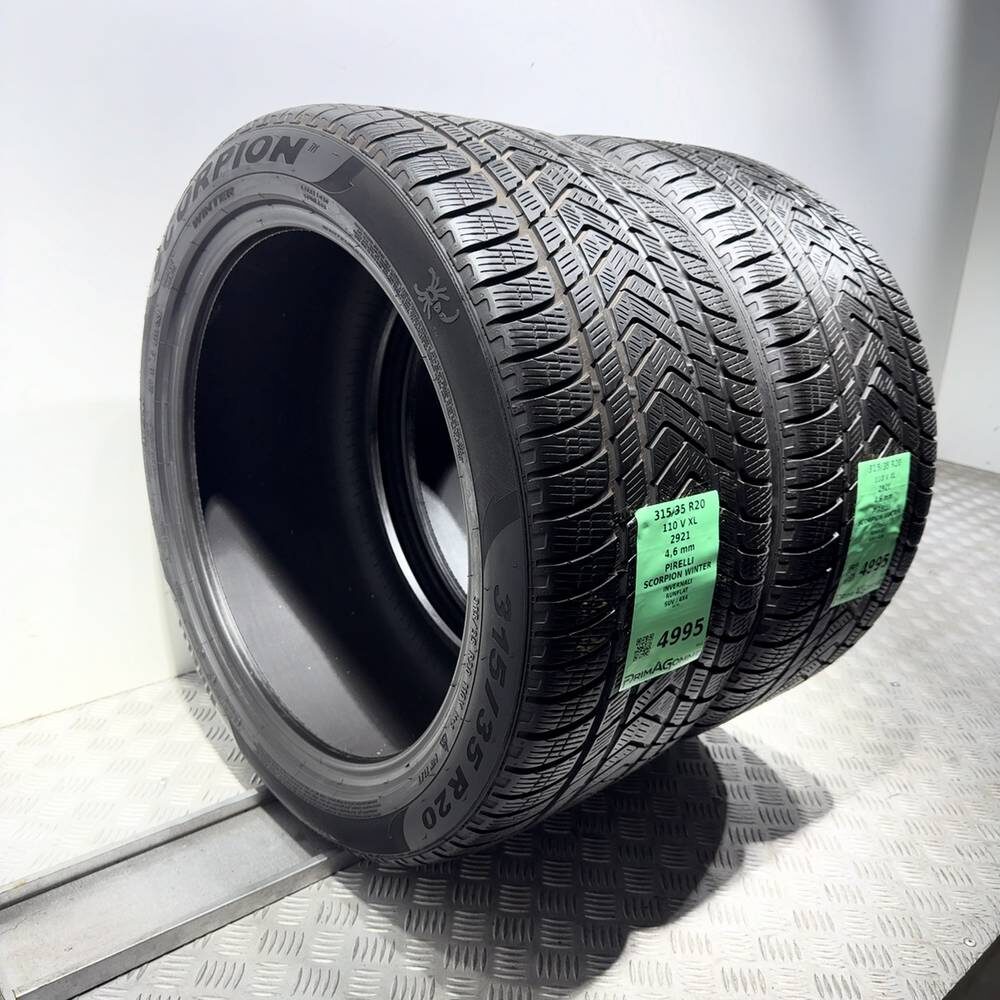 Gomme Usate 315 35 R20 110V XL Pirelli Scorpion Winter RunFlat Invernali - immagine 5