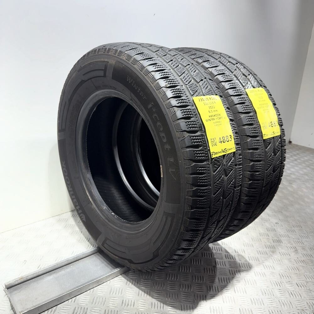 Gomme Usate 235 65 R16C 115/113R Hankook Winter I*Cept LV 86% Invernali - immagine 5