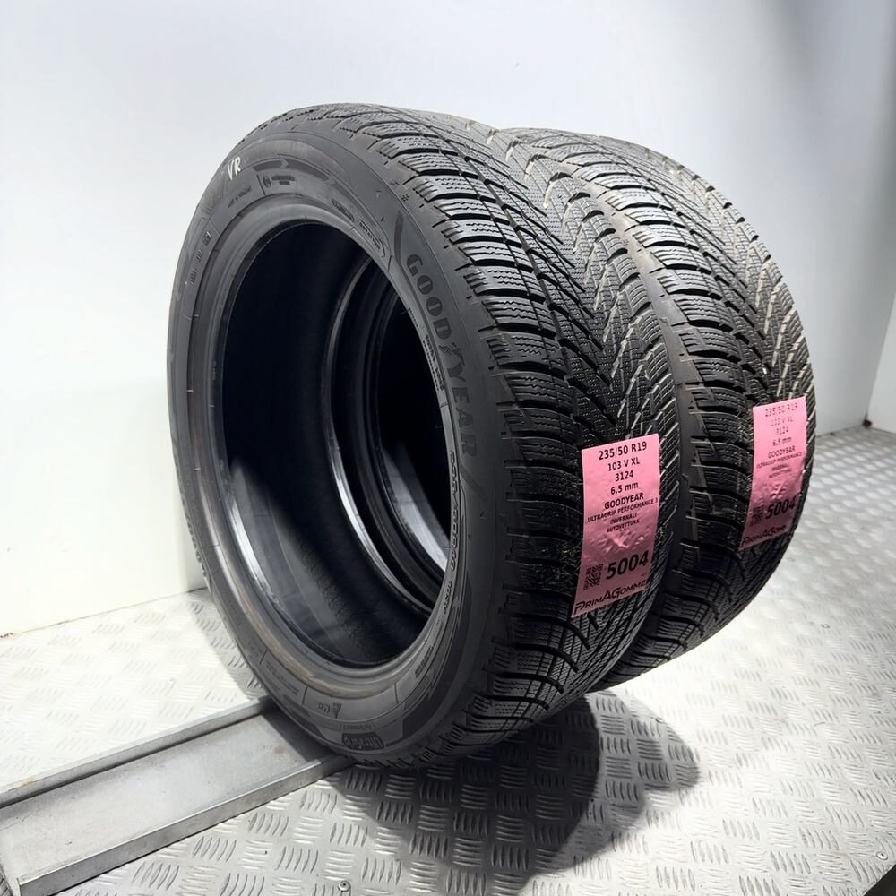 Gomme Usate 235 50 R19 103V XL Goodyear Ultragrip Performance 3 93% Invernali - immagine 5