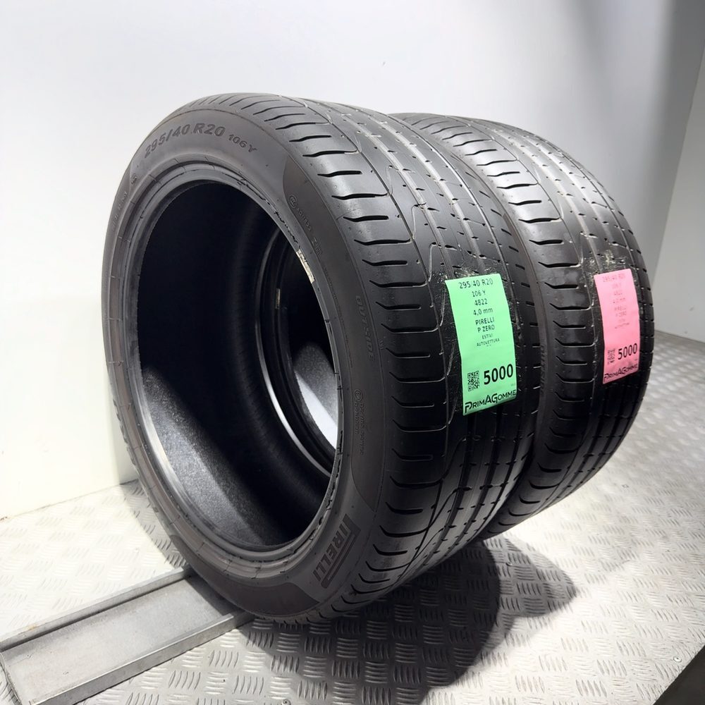 Gomme Usate 295 40 R20 106Y Pirelli P Zero Estive - immagine 5