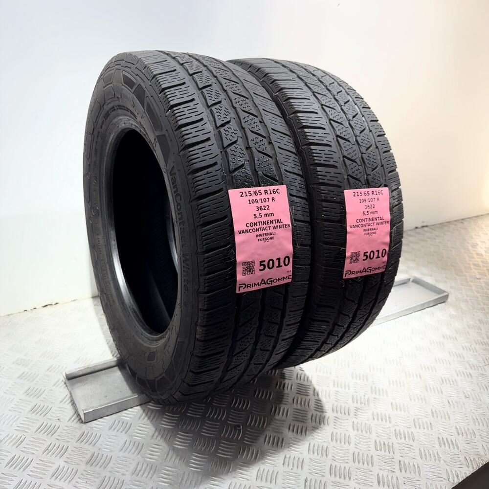 Gomme Usate 215 65 R16C 109/107R Continental Vancontact Winter 79% Invernali - immagine 5
