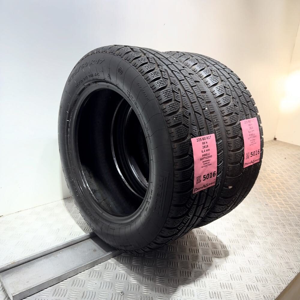 Gomme Usate 225 60 R17 99H Pirelli Sottozero RunFlat 91% Invernali - immagine 5